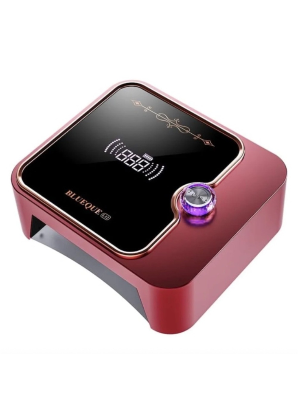 Pink Cordless Rechargeable UV Nail Light